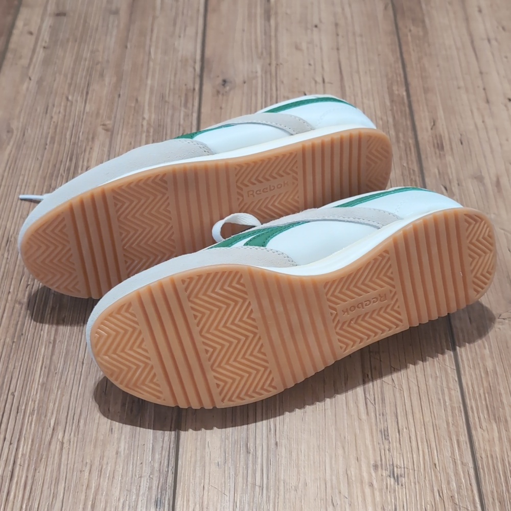Reebok white and green low-profile sneakers - Picture 4 of 7